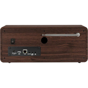 22-287-00 Dabman i220 bt dab+ / fm internetradio met bluetooth wood Product foto