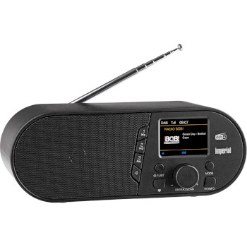 22-314-00 Dabman d105 compacte dab+ /fm / bluetooth-radio zwart Product foto