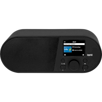 22-315-00 I105 wi-fi internetradio met 2,4 inch kleurenscherm, zwart Product foto