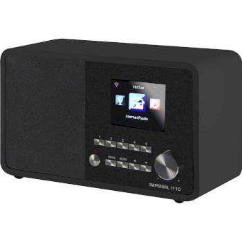 22-321-00 I110 wi-fi internetradio met mediaspeler zwart Product foto