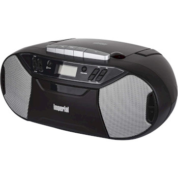 22-325-00 Pbb 1 compacte draagbare boombox met cd-speler, cassettedeck en fm-radio Product foto