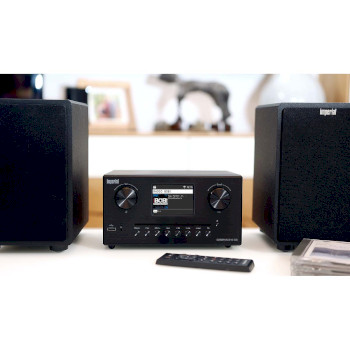 22-329-00 Dabman i310 cd hybride micro hifi systeem dab+ / fm / internet / bluetooth zwart Product foto