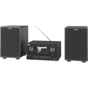 22-329-00 Dabman i310 cd hybride micro hifi systeem dab+ / fm / internet / bluetooth zwart Product foto