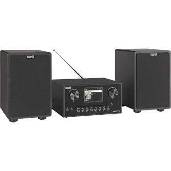 22-329-00 Dabman i310 cd hybride micro hifi systeem dab+ / fm / internet / bluetooth zwart Product foto