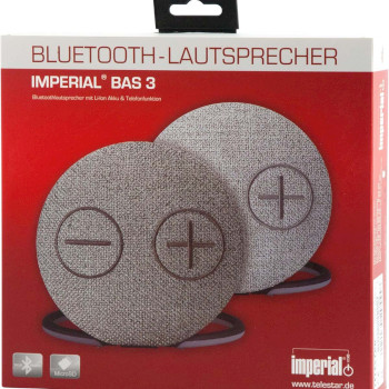 22-9056-00 Bas 3 draadloze bluetooth 4.2 stereoluidspreker met geweven katoenen oppervlak  foto