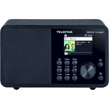 30-011-02 Dira m 1 a mobile ewf batterijbediende multifunctionele mono radio dab+ / fm / internet / bluetooth  Product foto