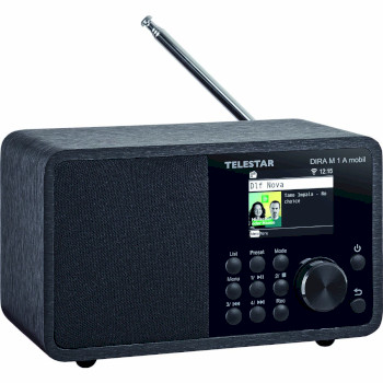 30-011-02 Dira m 1 a mobile ewf batterijbediende multifunctionele mono radio dab+ / fm / internet / bluetooth  Product foto