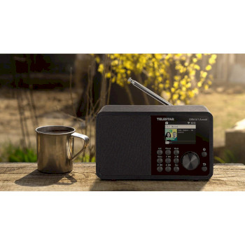 30-011-02 Dira m 1 a mobile ewf batterijbediende multifunctionele mono radio dab+ / fm / internet / bluetooth  Product foto