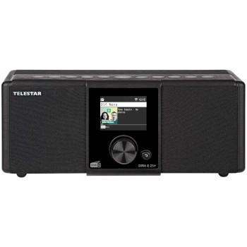 30-221-02 Dira s21i+ ewf multifunctionele stereo radio dab+ / fm / internet / bluetooth zwart Product foto