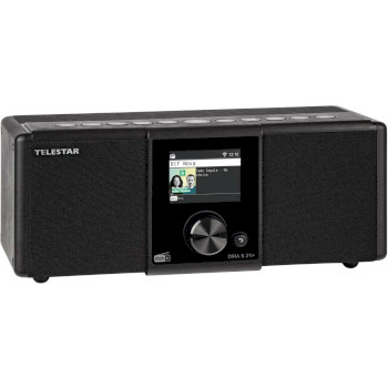 30-221-02 Dira s21i+ ewf multifunctionele stereo radio dab+ / fm / internet / bluetooth zwart Product foto