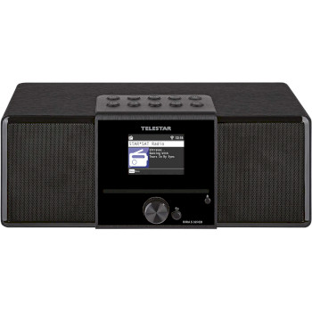 30-320-02 Dira s32i cd ewf multifunctionele stereo radio met cd-speler dab+ / fm / internet / bluetooth zwart Product foto