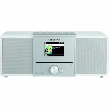 30-320-03 Dira s32i cd ewf multifunctionele stereo radio met cd-speler dab+ / fm / internet / bluetooth wit Product foto