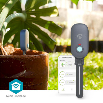 BTSM1GY Smartlife bodemvochtmeter | bluetooth® | batterij gevoed | ip55 | 0 - 100 % | android™ /  Product foto