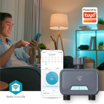 BTWV20GY Smartlife water control | bluetooth® | batterij gevoed | ip54 | maximale waterdruk: 8 bar | and Product foto