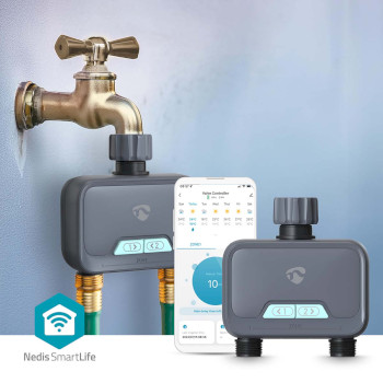 BTWV20GY Smartlife water control | bluetooth® | batterij gevoed | ip54 | maximale waterdruk: 8 bar | and Product foto