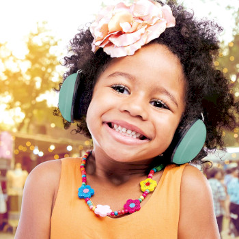 BV-71 Earmuffs for kids green Product foto