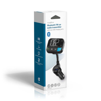 CATR1024BK Fm-audiotransmitter voor auto | zwanenhals | handsfree bellen | 2 \