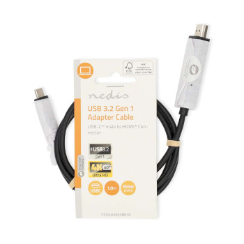 CCGL64655BK10 Usb-c™ adapter | usb 3.2 gen 1 | usb-c™ male | hdmi™ connector | 4k@60hz | 1.00 m   foto