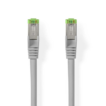 CCGL85520GY150 Cat 8.1 netwerkkabel | s/ftp | rj45 male | rj45 male | 15.0 m | rond | lszh | grijs | label Product foto