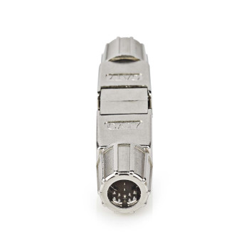 CCGB89020ME Netwerkkoppeling | cat7 | afgeschermd | rj45 female | rj45 female | recht | metaal | doos Product foto