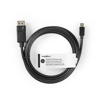 CCGT37400BK20 Mini displayport-kabel | displayport 1.2 | mini-displayport male | displayport male | 21.6 gbps | ve  foto