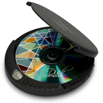 CD-200 Draagbare cd mp3-speler met antischokfunctie zwart Product foto