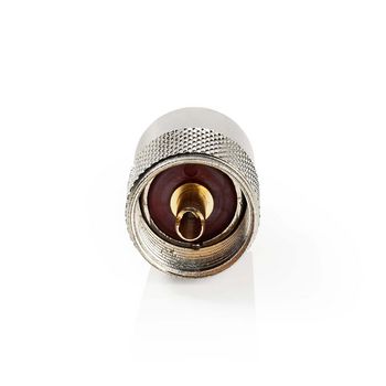 CSVC43900ME Pl259-connector | recht | male | vernikkeld | 50 ohm | soldeer | diameter kabelinvoer: 6.0 mm | meta Product foto