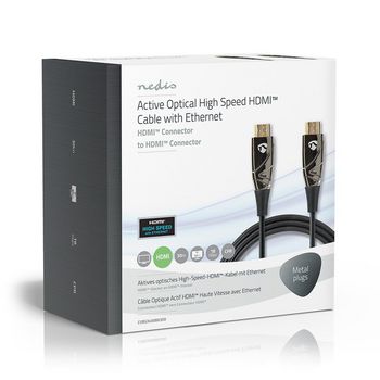 CVBG3400BK300 Actieve optische high speed hdmi™-kabel met ethernet | hdmi™ connector | hdmi™ con Verpakking foto