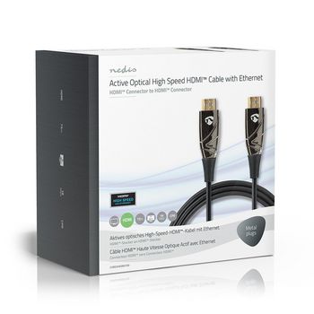 CVBG3400BK750 Actieve optische high speed hdmi™-kabel met ethernet | hdmi™ connector | hdmi™ con Verpakking foto