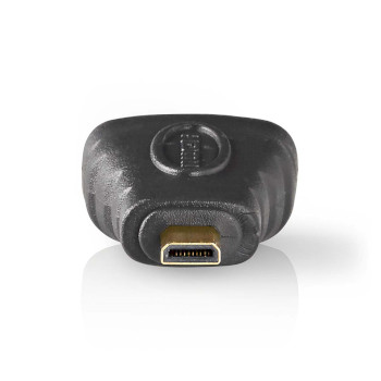 CVBW34907AT Hdmi™-adapter | hdmi™ micro-connector | hdmi™ output | verguld | recht | abs | ant Product foto