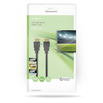 CVGB35000BK50 Ultra high speed ​​hdmi™-kabel | hdmi™ connector | hdmi™ connector | 8  foto