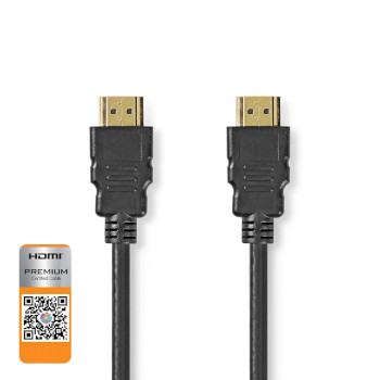 CVGL34050BK10 Premium high speed ​​hdmi™-kabel met ethernet | hdmi™ connector | hdmi™