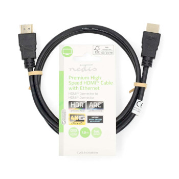 CVGL34050BK10 Premium high speed ​​hdmi™-kabel met ethernet | hdmi™ connector | hdmi™  foto