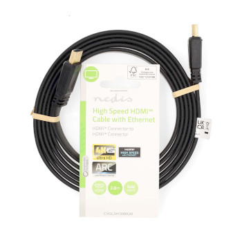 CVGL34100BK20 High speed ​​hdmi™-kabel met ethernet | hdmi™ connector | hdmi™ connec  foto