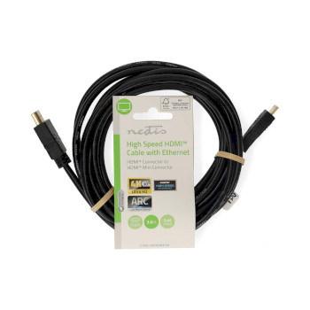 CVGL34500BK30 High speed ​​hdmi™-kabel met ethernet | hdmi™ connector | hdmi™ mini-c  foto