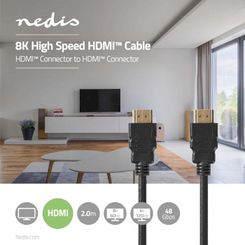 CVGL35000BK20 Ultra high speed ​​hdmi™-kabel | hdmi™ connector | hdmi™ connector | 8 Product foto