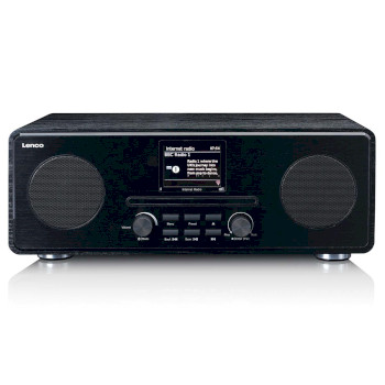 DIR-260BK Internet / dab+ / fm-radio met cd-speler en bluetooth® zwart Product foto