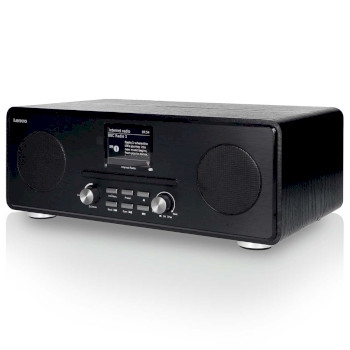 DIR-260BK Internet / dab+ / fm-radio met cd-speler en bluetooth® zwart Product foto