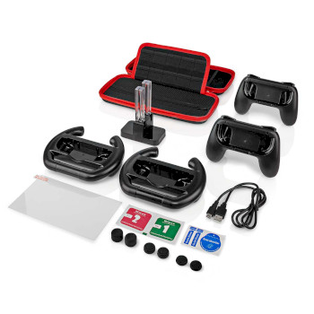 GNSWKIT110BK Gaming starter kit | geschikt voor: nintendo switch (oled) | 13-in-1 Product foto