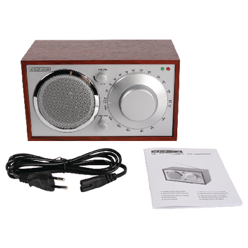 Radio da tavolo portatile a batterie Retrò Konig Electronics HAV-TR1000  marrone 3W