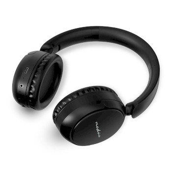 HPBT4024BK Draadloze over-ear koptelefoon | maximale batterijduur: 12 uur | ingebouwde microfoon | drukbedienin Product foto