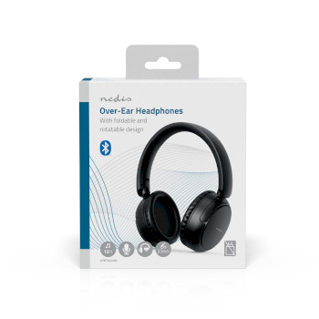 HPBT4024BK Draadloze over-ear koptelefoon | maximale batterijduur: 12 uur | ingebouwde microfoon | drukbedienin  foto