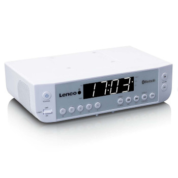 KCR-100WH Fm-keukenradio met bluetooth® led-verlichting en timer wit Product foto