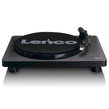 L-30BK Houten platenspeler met mmc cartridge en pc codering zwart Product foto