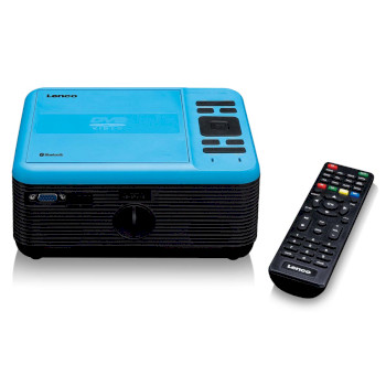 LPJ-500BU Lcd projector met dvd-speler en bluetooth® blue Product foto