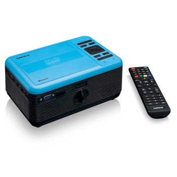 LPJ-500BU Lcd projector met dvd-speler en bluetooth® blue Product foto