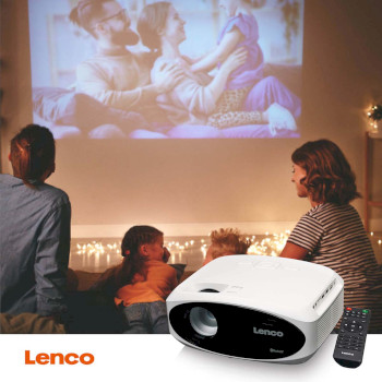 LPJ-900WH Full hd 1080p lcd-projector met bluetooth wit Product foto