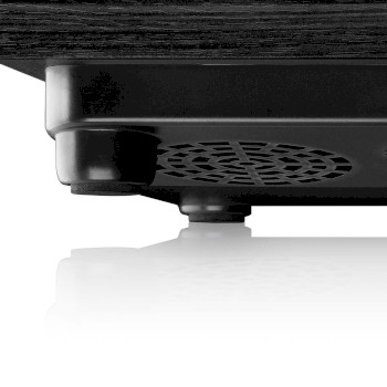 LS-10BK Houten platenspeler met ingebouwde speakers zwart Product foto