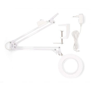 MAGLE2WT Tafel-loeplamp | lenssterkte: 3 diopter | 6500 k | 6 w | 700 lm | wit Inhoud verpakking foto