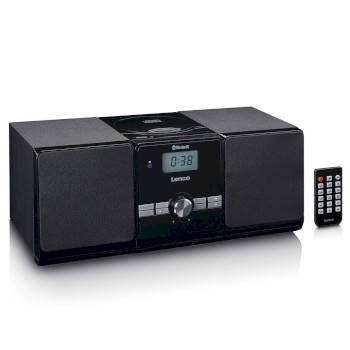 MC-030BK Micro set met cd/mp3 bluetooth usb afstandsbediening zwart Product foto